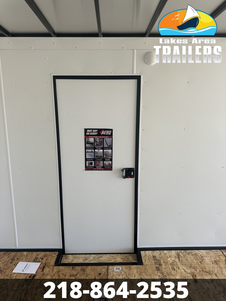 2026 AERO 8.5X24 BLACK BLACKOUT ENCLOSED TRAILER