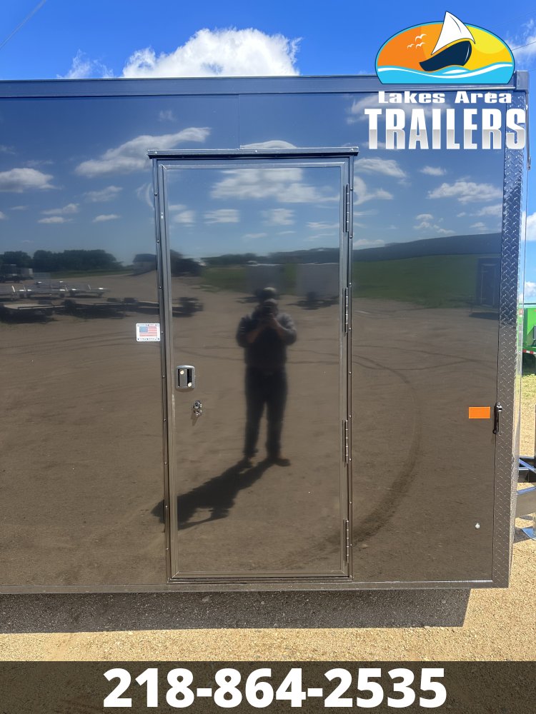 2026 AERO 8.5X24 BLACK BLACKOUT ENCLOSED TRAILER