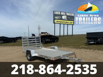 2027 BEAR TRACK 76X144 ALUMINUM UTILITY TRAILER