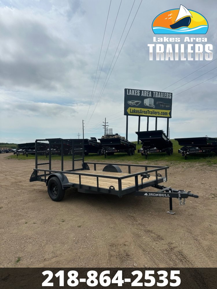 2026 IRON BULL 83X12 UTILITY TRAILER