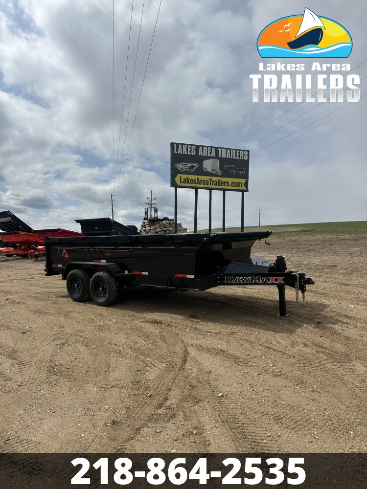 2026 RAWMAXX 83X16 GDX KNIGHT DUMP TRAILER