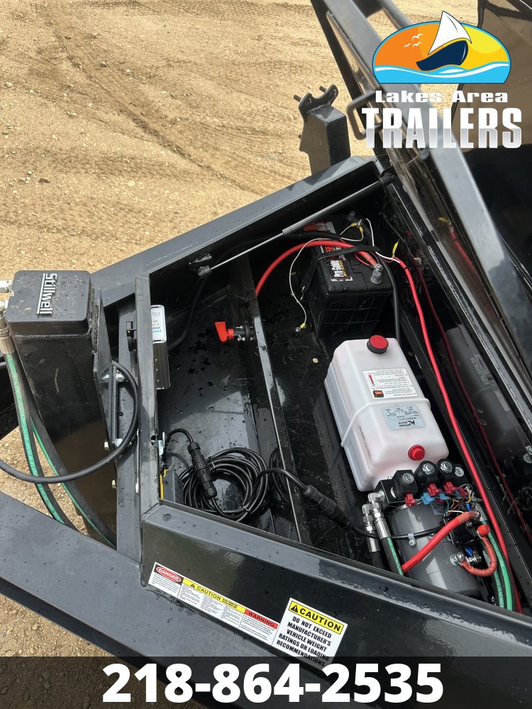 2026 RAWMAXX 83X16 GDX KNIGHT DUMP TRAILER