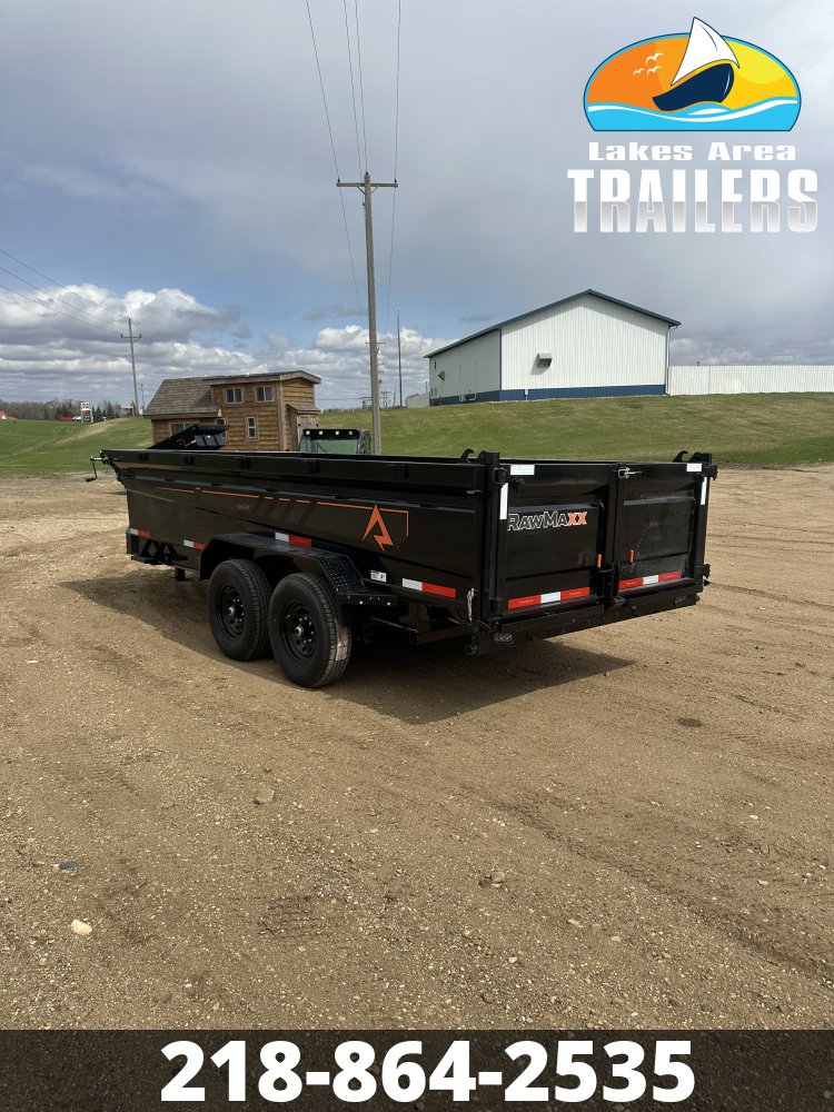 2026 RAWMAXX 83X16 GDX KNIGHT DUMP TRAILER
