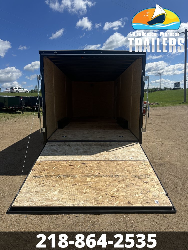 2027 AERO 8.5X20 WHITE ENCLOSED TRAILER