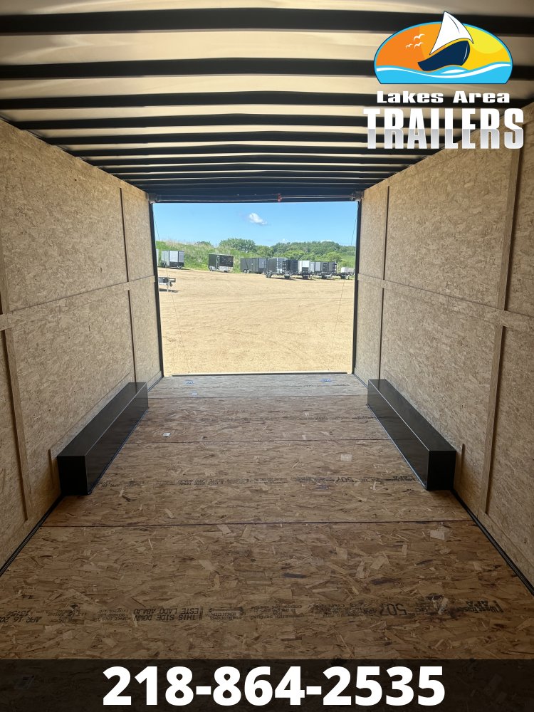 2027 AERO 8.5X20 WHITE ENCLOSED TRAILER