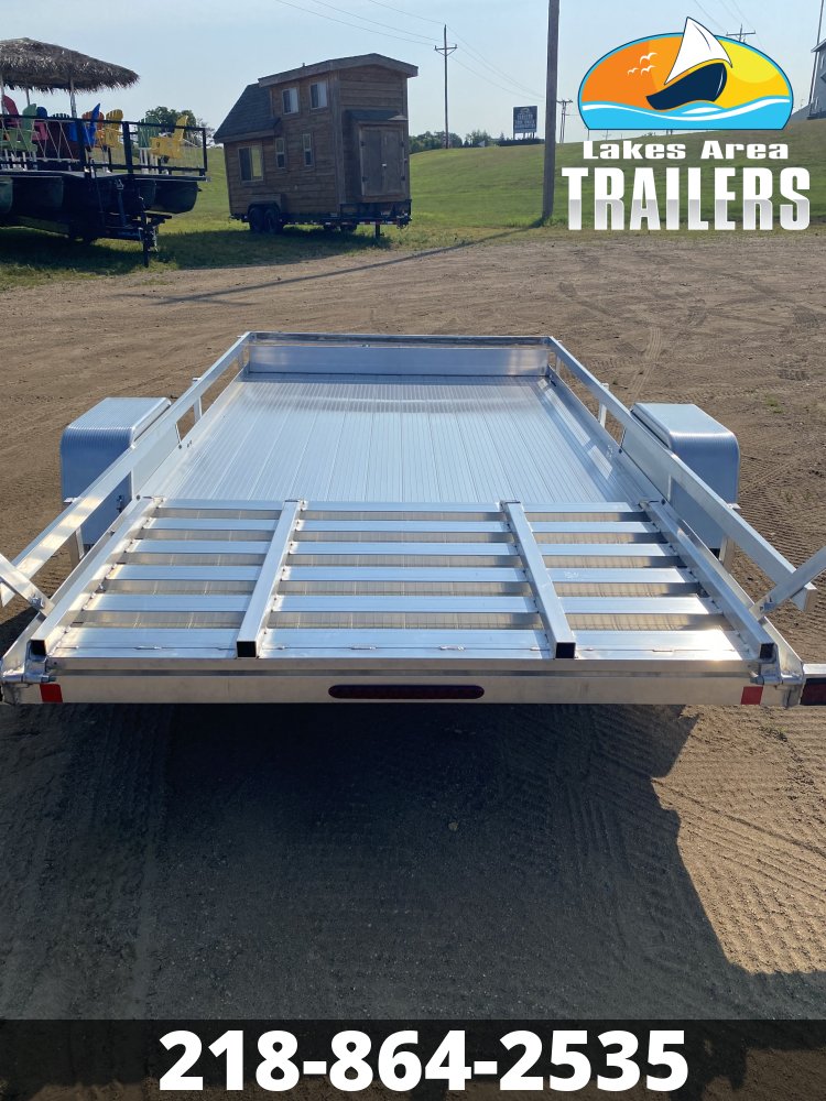 2027 BEAR TRACK 76X144 ALUMINUM UTILITY TRAILER