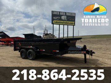 2026 RAWMAXX 83X16 GDX KNIGHT DUMP TRAILER