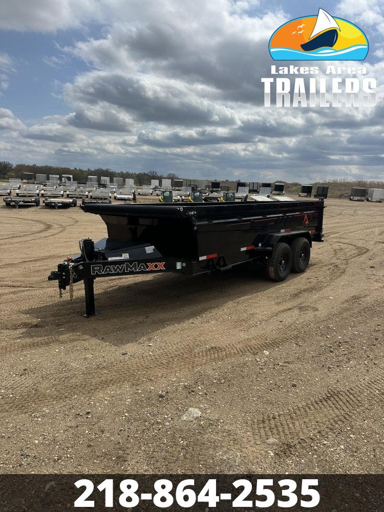 2026 RAWMAXX 83X16 GDX KNIGHT DUMP TRAILER