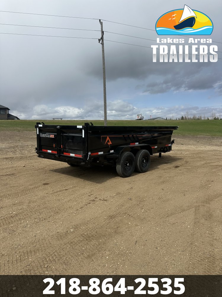 2026 RAWMAXX 83X16 GDX KNIGHT DUMP TRAILER