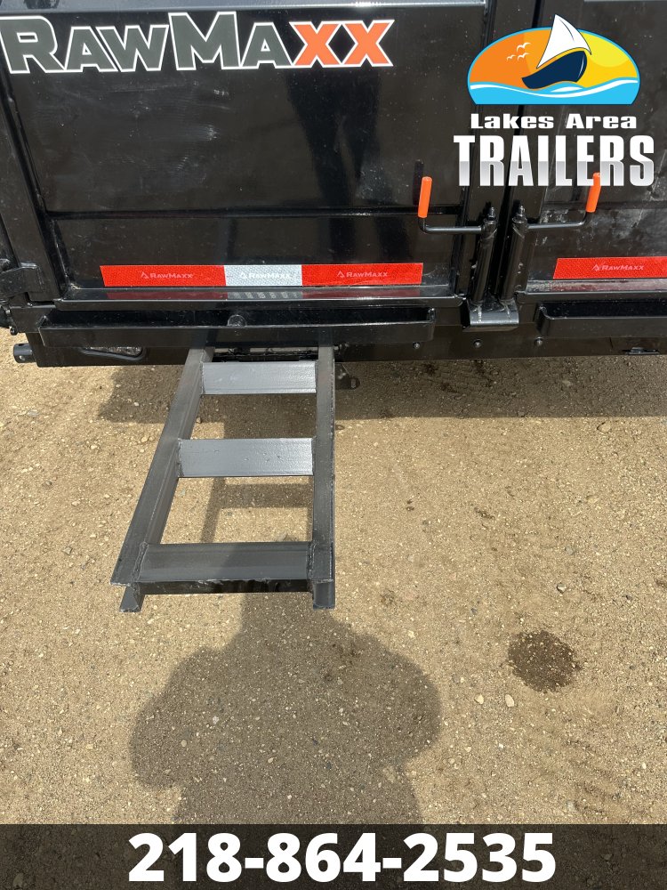 2026 RAWMAXX 83X16 GDX KNIGHT DUMP TRAILER