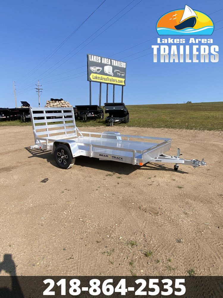 2027 BEAR TRACK 76X144 ALUMINUM UTILITY TRAILER