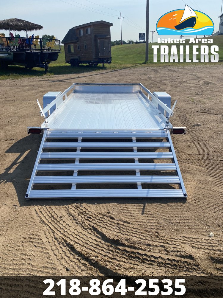 2027 BEAR TRACK 76X144 ALUMINUM UTILITY TRAILER