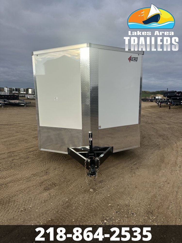 2027 AERO 8.5X20 WHITE ENCLOSED TRAILER