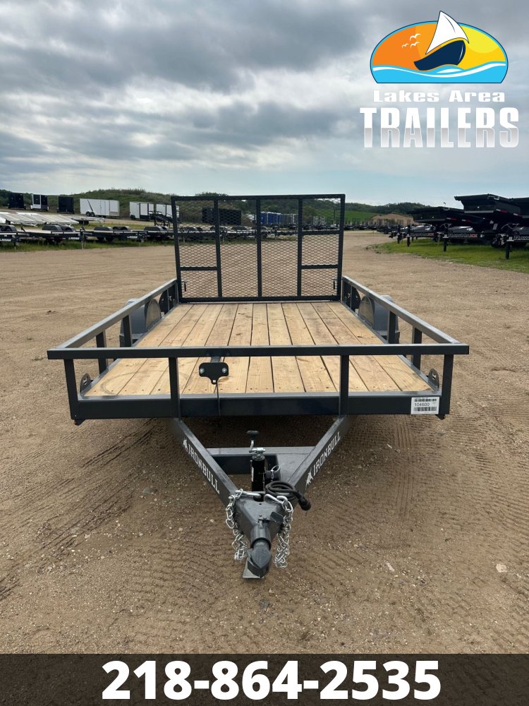 2026 IRON BULL 83X12 UTILITY TRAILER