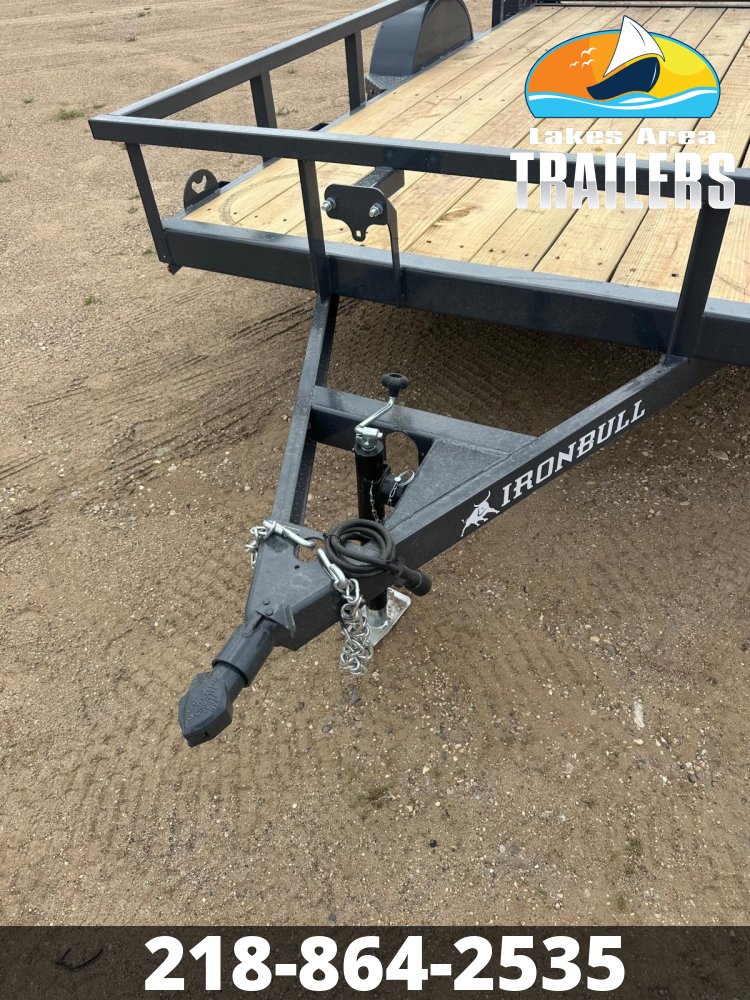 2026 IRON BULL 83X12 UTILITY TRAILER