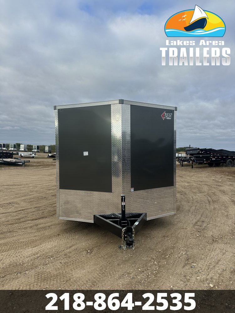 2027 AERO 8.5X20 CHARCOAL ENCLOSED TRAILER