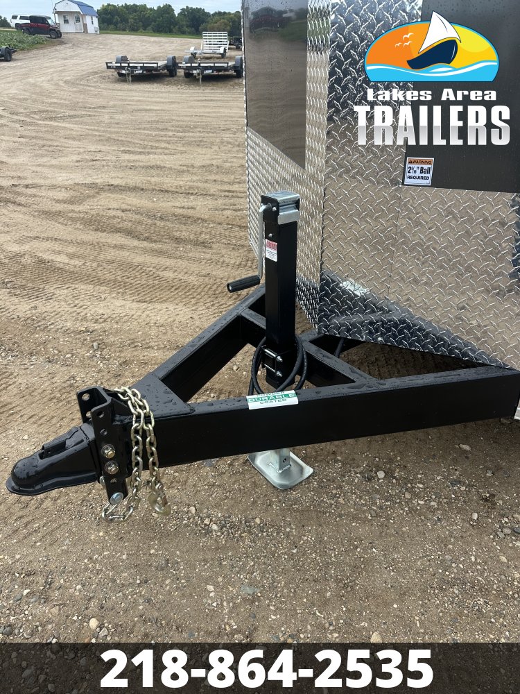 2027 AERO 8.5X20 CHARCOAL ENCLOSED TRAILER