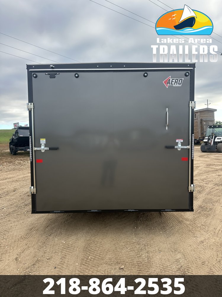 2027 AERO 8.5X20 CHARCOAL ENCLOSED TRAILER