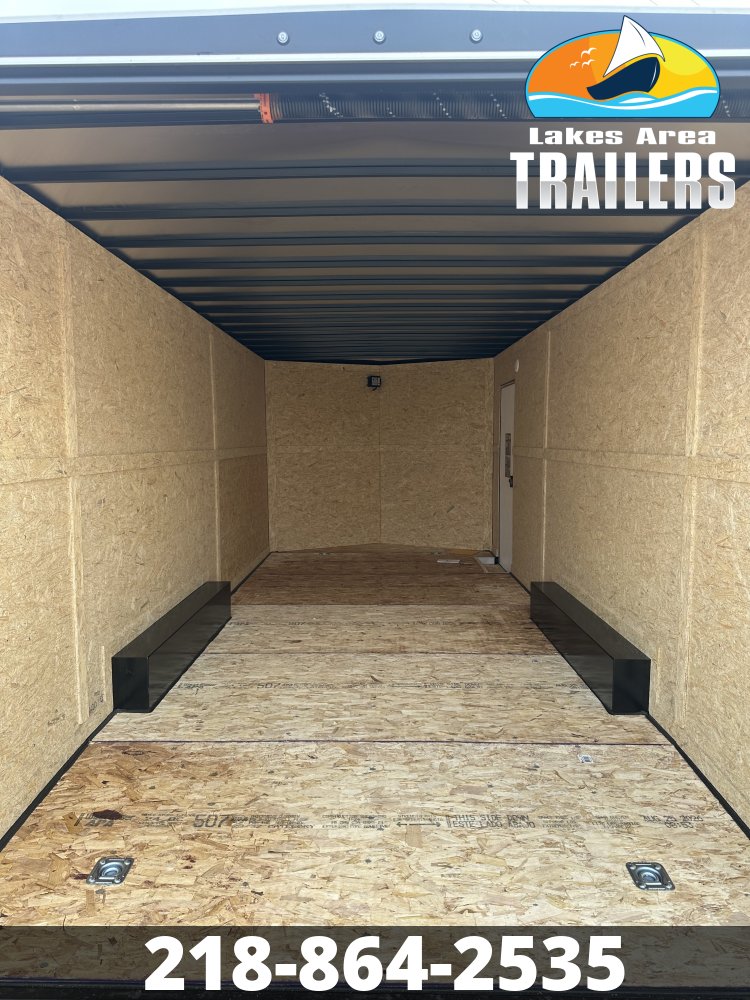 2027 AERO 8.5X20 CHARCOAL ENCLOSED TRAILER