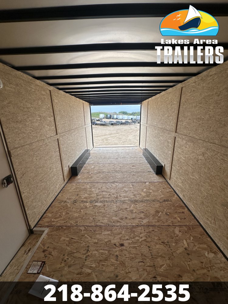 2027 AERO 8.5X20 CHARCOAL ENCLOSED TRAILER