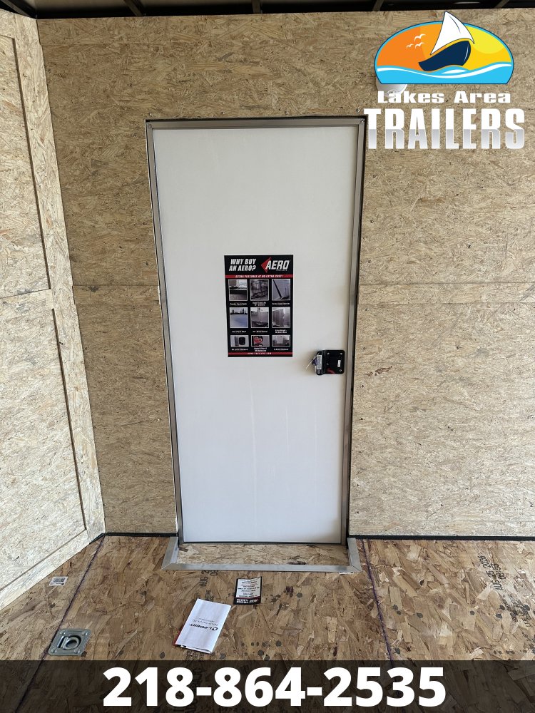 2027 AERO 8.5X20 CHARCOAL ENCLOSED TRAILER