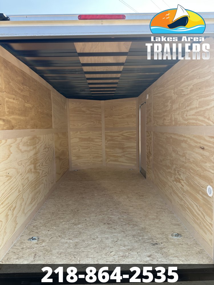 2026 CROSS 7X14 BETA SILVER ENCLOSED TRAILER