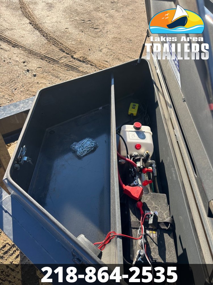 2026 IRON BULL 83X14 DUMP TRAILER