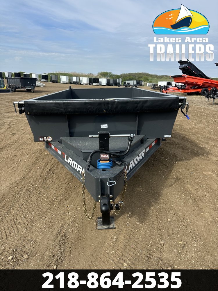 2026 LAMAR 83X14 14K DUMP TRAILER