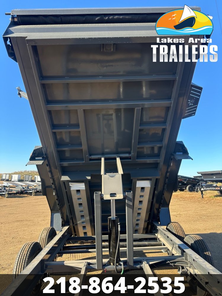 2026 IRON BULL 83X14 DUMP TRAILER
