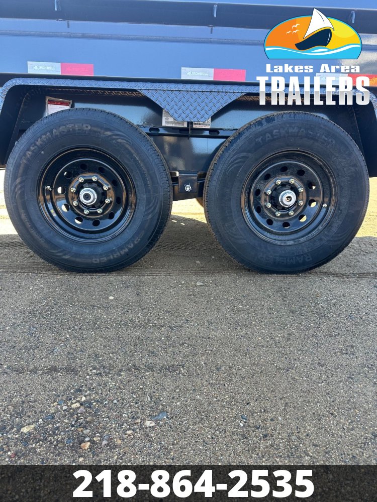 2026 IRON BULL 83X14 DUMP TRAILER