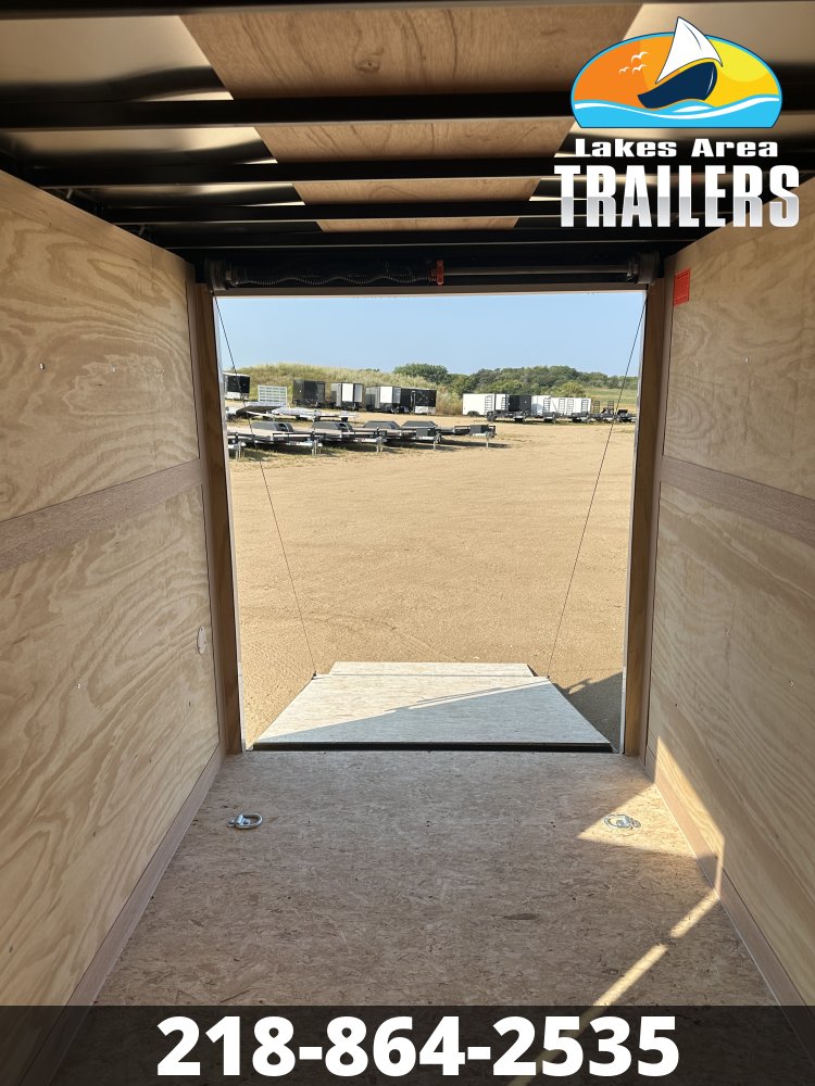2026 CROSS 6X10 BETA WHITE ENCLOSED TRAILER
