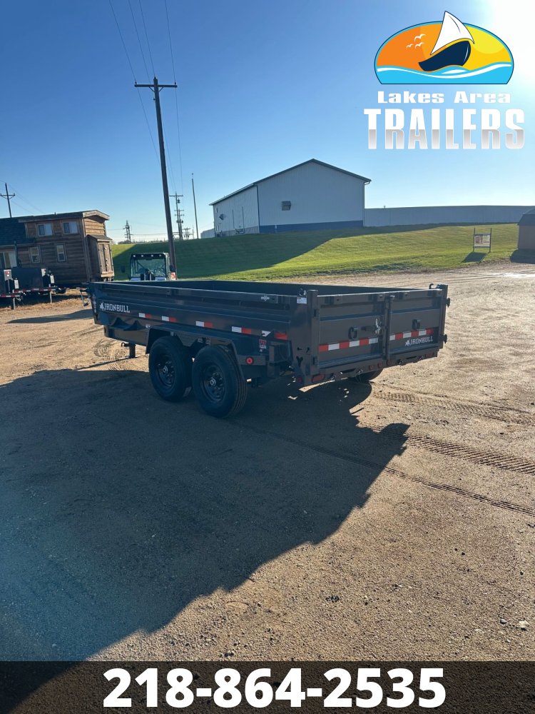 2026 IRON BULL 83X14 DUMP TRAILER
