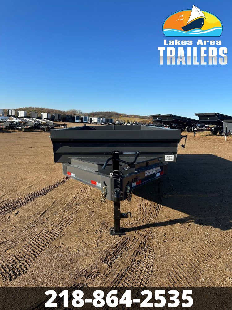 2026 IRON BULL 83X14 DUMP TRAILER