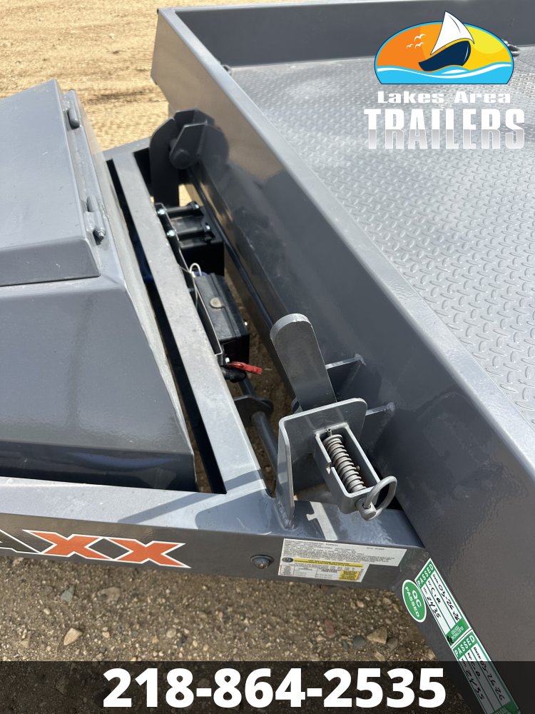 2026 RAWMAXX 72X12 SCISSOR TRAILER