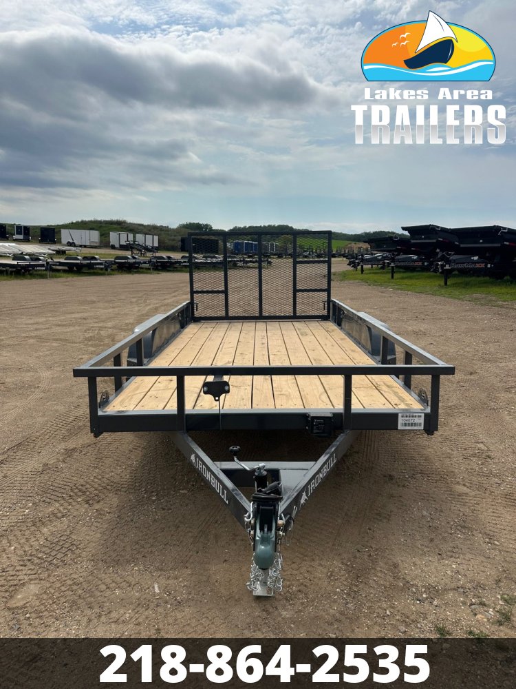 2026 IRON BULL 83X14 UTILITY TRAILER