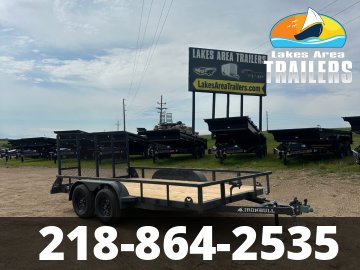 2026 IRON BULL 83X14 UTILITY TRAILER