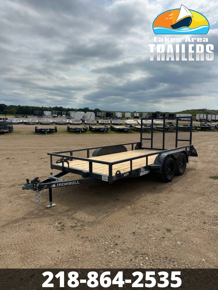 2026 IRON BULL 83X14 UTILITY TRAILER