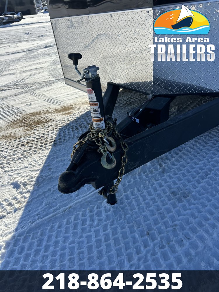 2026 CROSS 8.5X24 BLACK ALPHA ENCLOSED TRAILER