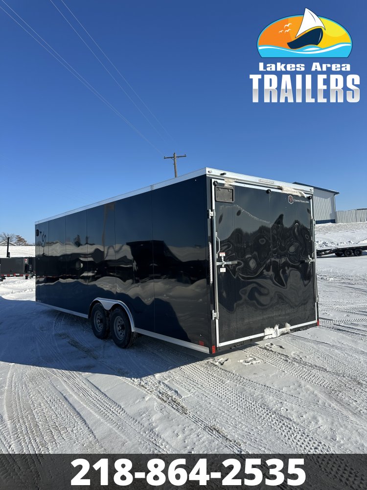 2026 CROSS 8.5X24 BLACK ALPHA ENCLOSED TRAILER