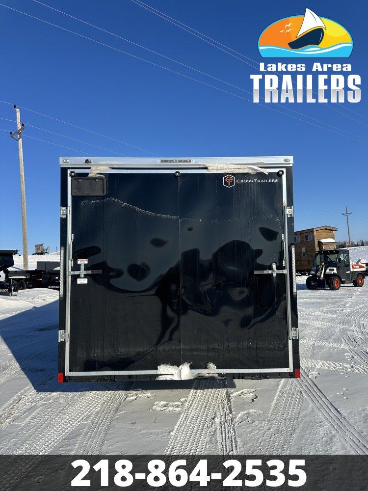2026 CROSS 8.5X24 BLACK ALPHA ENCLOSED TRAILER