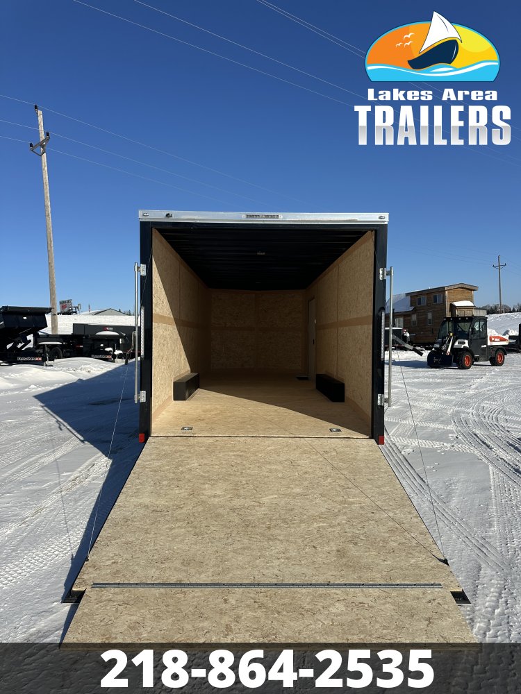 2026 CROSS 8.5X24 BLACK ALPHA ENCLOSED TRAILER