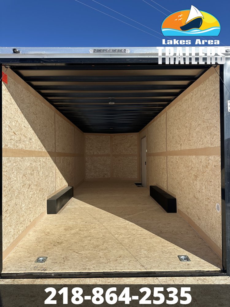 2026 CROSS 8.5X24 BLACK ALPHA ENCLOSED TRAILER