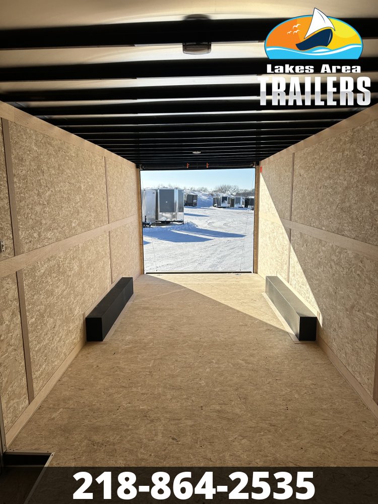 2026 CROSS 8.5X24 BLACK ALPHA ENCLOSED TRAILER