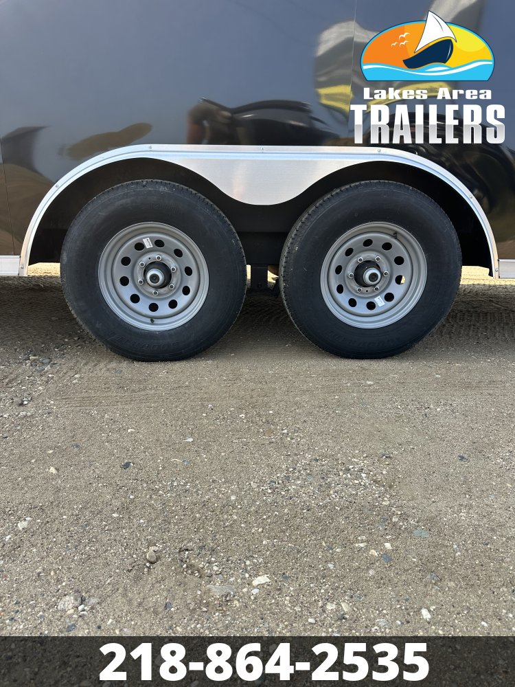 2026 CROSS 8.5X24 BLACK ALPHA ENCLOSED TRAILER