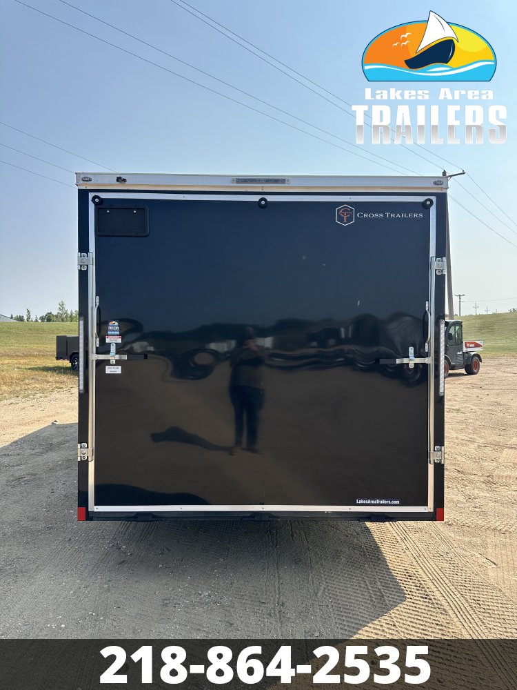 2026 CROSS 8.5X24 BLACK ALPHA ENCLOSED TRAILER