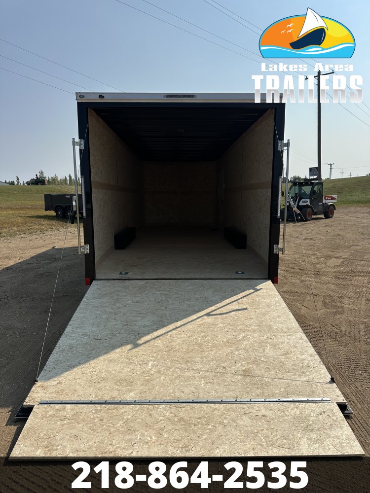 2026 CROSS 8.5X24 BLACK ALPHA ENCLOSED TRAILER