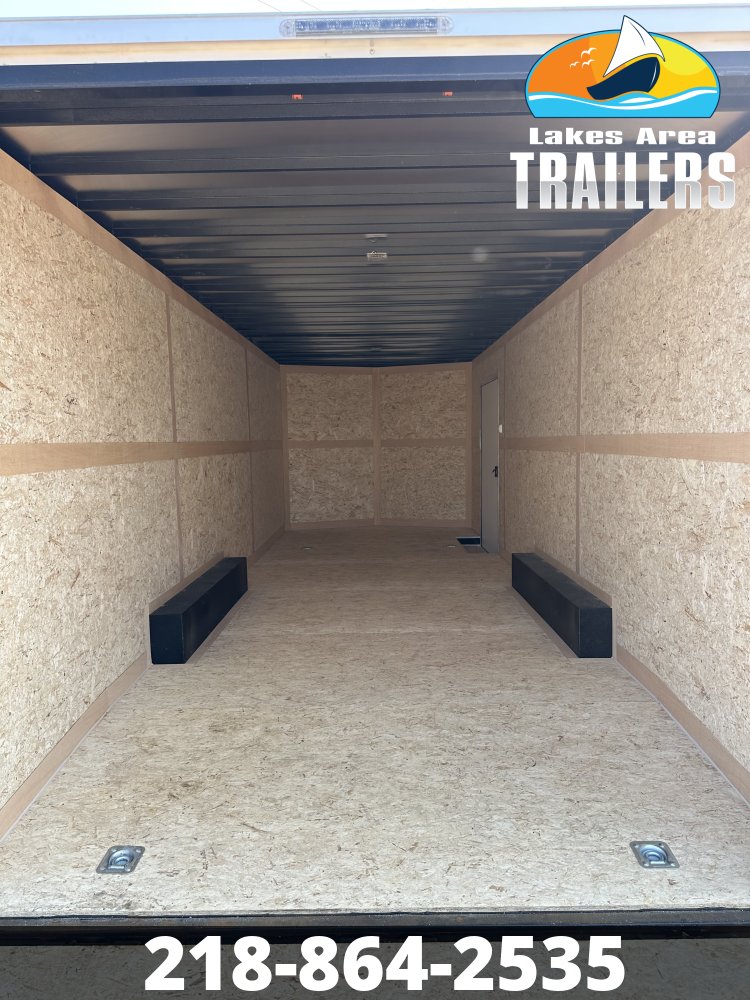 2026 CROSS 8.5X24 BLACK ALPHA ENCLOSED TRAILER