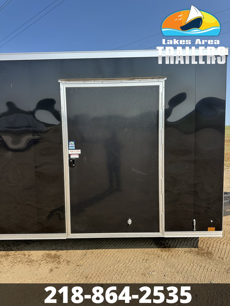 2026 CROSS 8.5X24 BLACK ALPHA ENCLOSED TRAILER