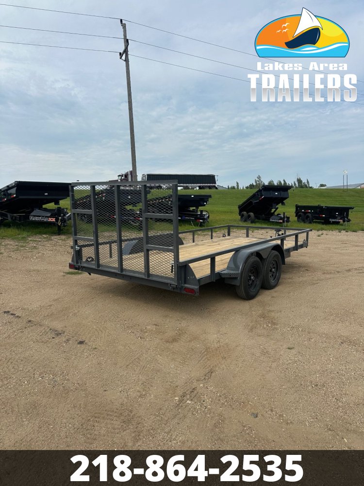 2026 IRON BULL 83X16 UTILITY TRAILER