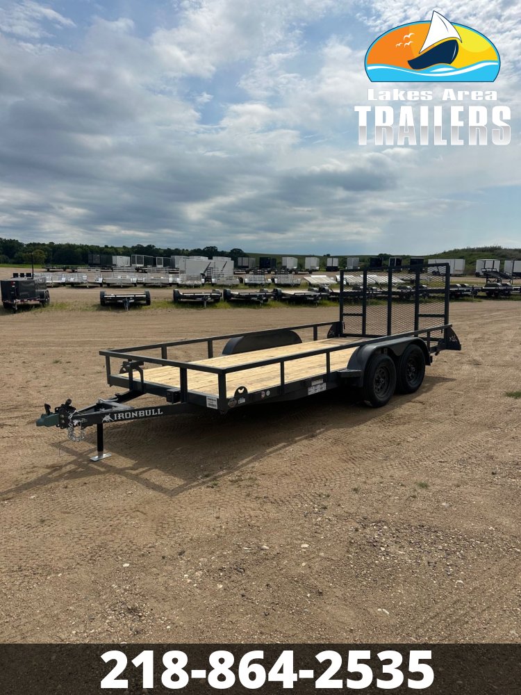 2026 IRON BULL 83X16 UTILITY TRAILER
